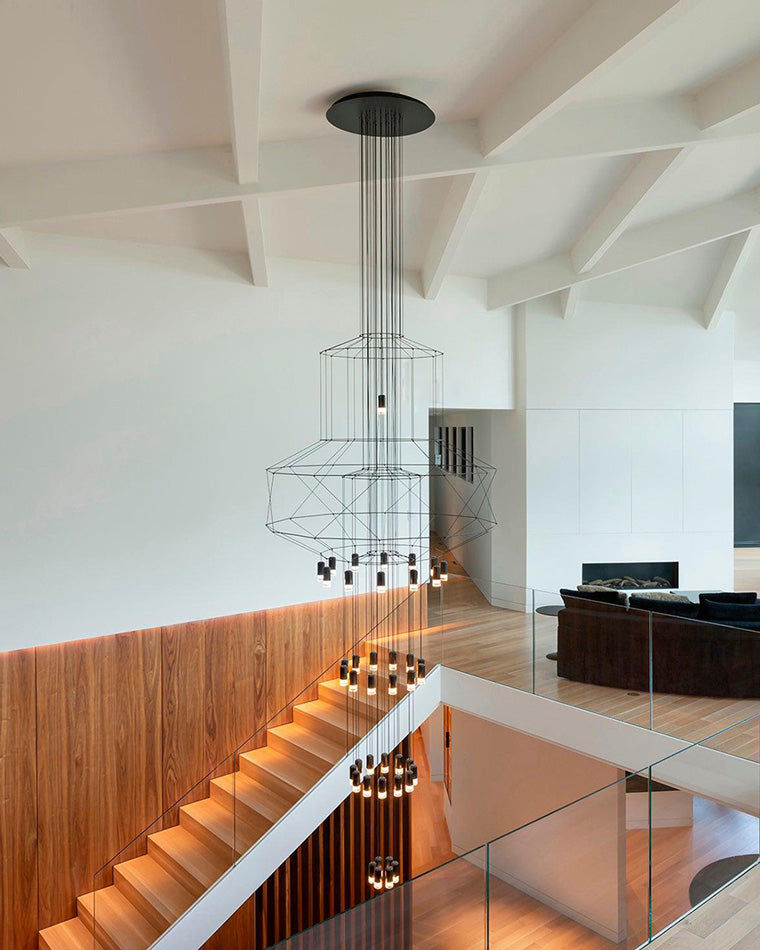 Diff Wire Tiered Sculptural Chandelier-DF2066