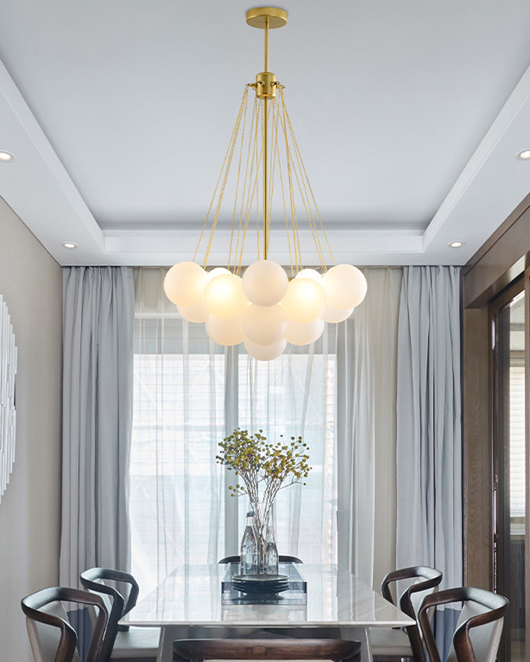 Diff Frosted Glass Bubbles Chandelier-DF2068