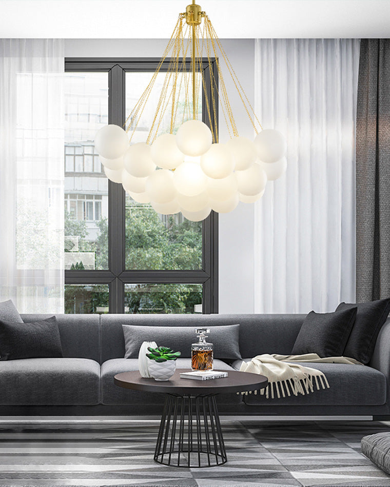 Diff Frosted Glass Bubbles Chandelier-DF2068
