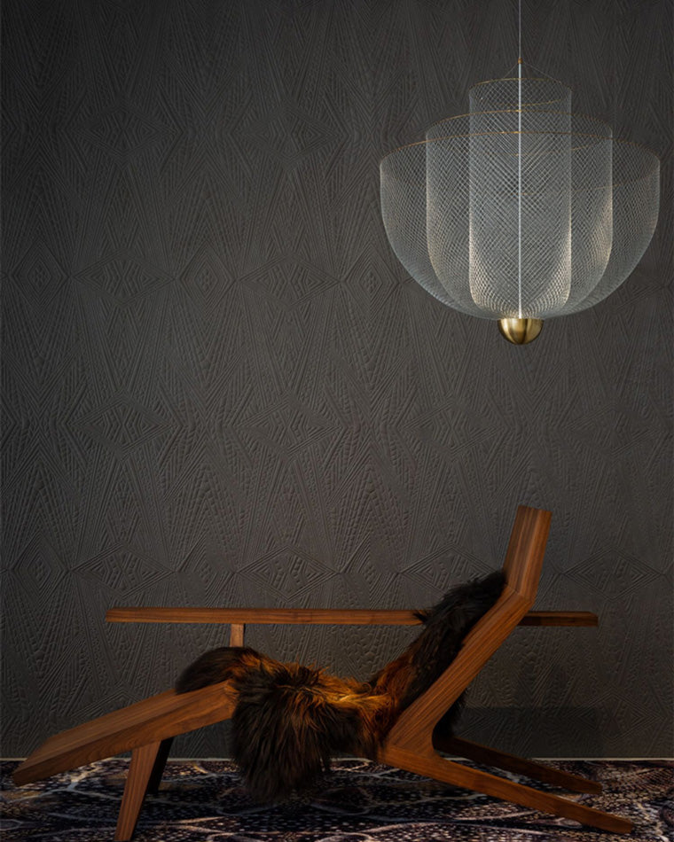 Diff Mesh Uplight Vaulted Ceiling Pendant Chandelier-DF2069