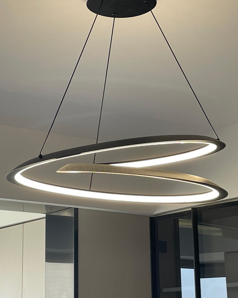 Diff Swirl Led Chandelier-DF2073