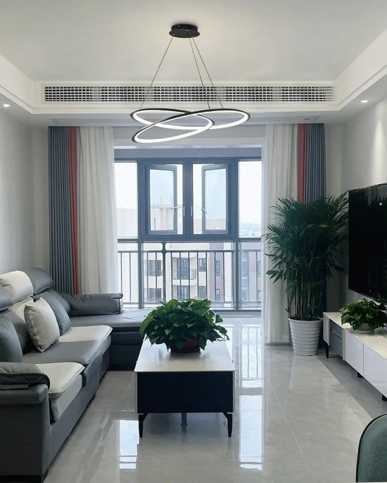 Diff Swirl Led Chandelier-DF2073