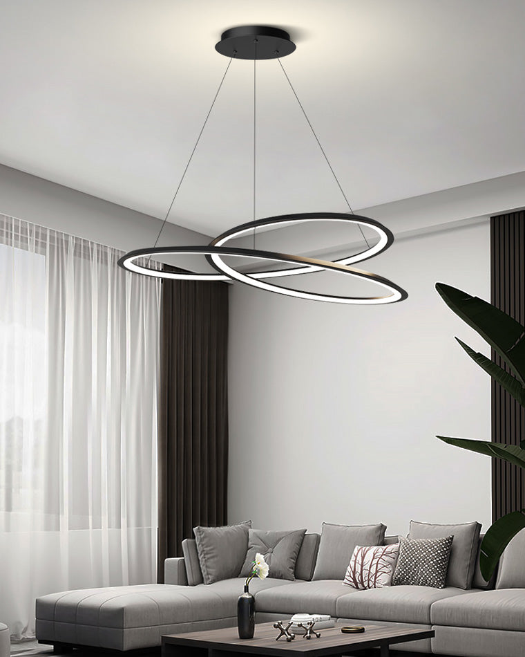Diff Swirl Led Chandelier-DF2073