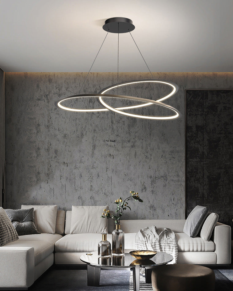 Diff Swirl Led Chandelier-DF2073
