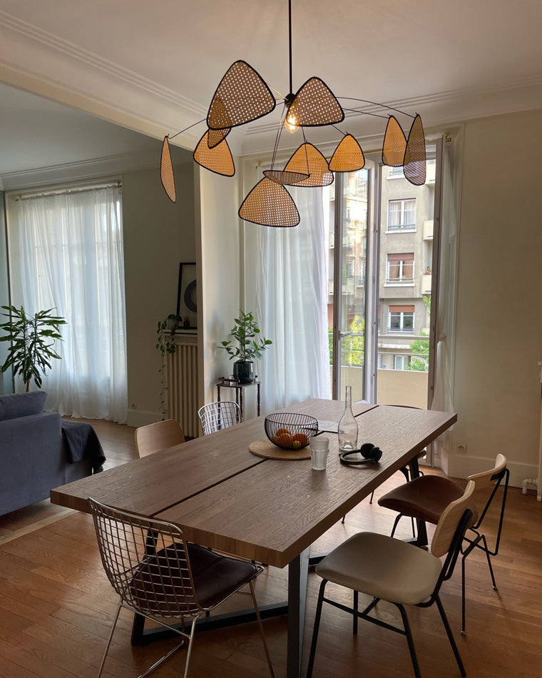 Diff Rattan Pendant Light-DF2074