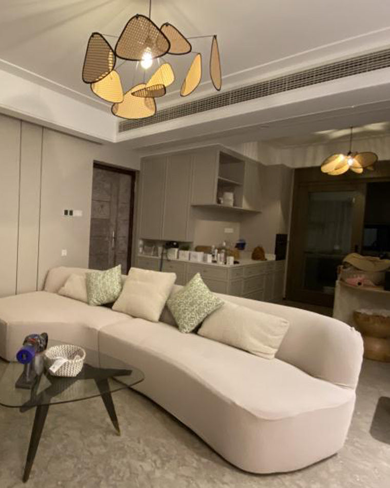 Diff Rattan Pendant Light-DF2074
