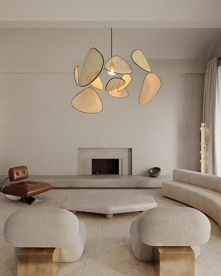Diff Rattan Pendant Light-DF2074