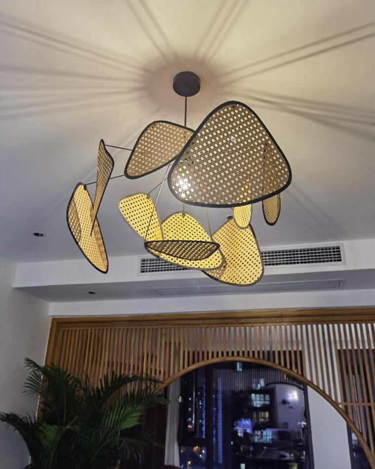 Diff Rattan Pendant Light-DF2074