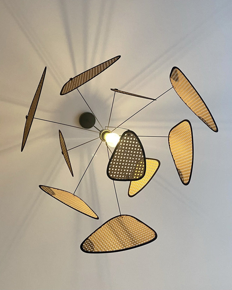 Diff Rattan Pendant Light-DF2074