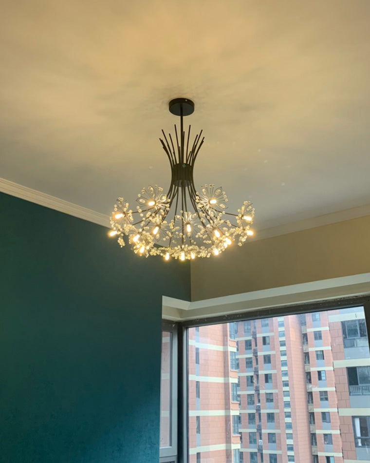 Diff Gypsophila Bouquet Crystal Flower Chandelier-DF2077