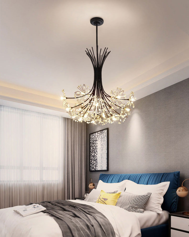 Diff Gypsophila Bouquet Crystal Flower Chandelier-DF2077