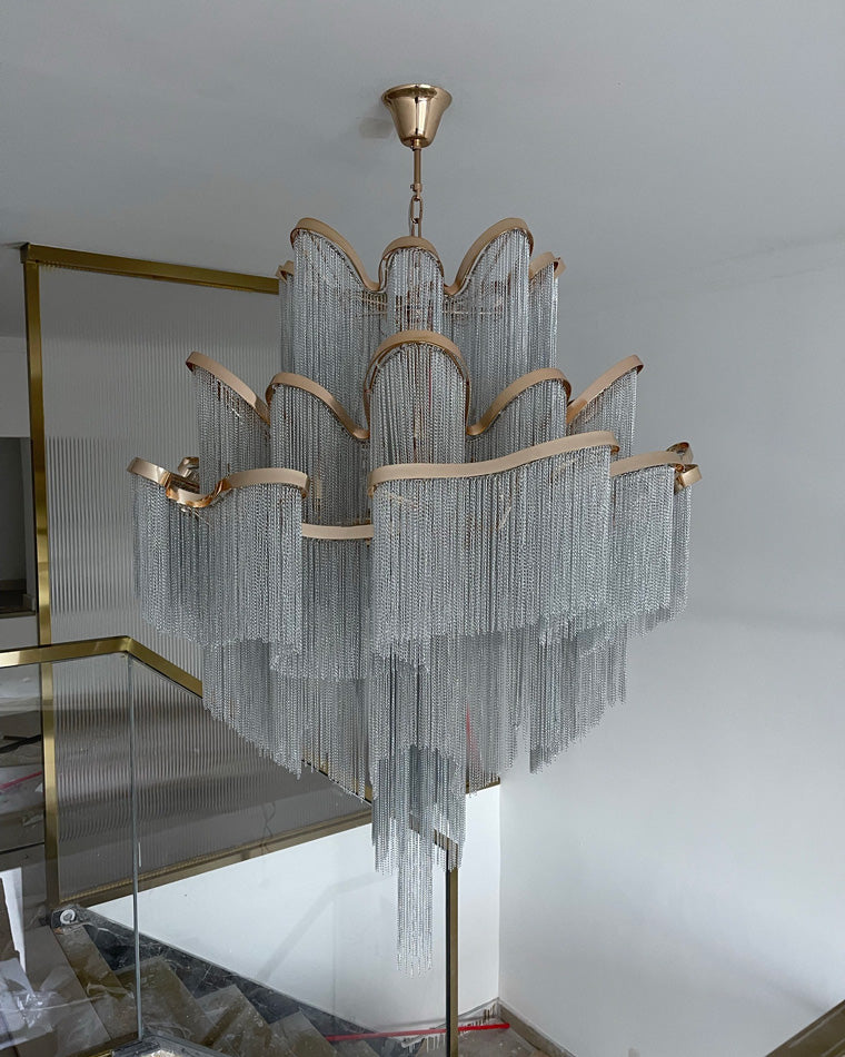 Diff Fringe Tiered Chandelier-DF2079