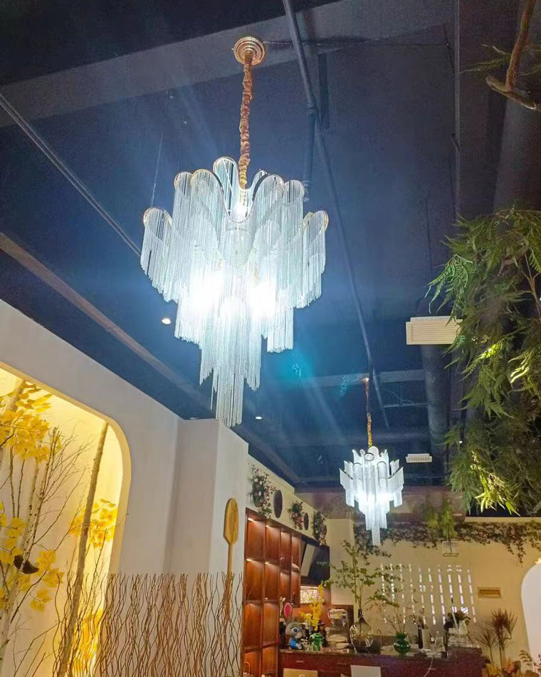 Diff Fringe Tiered Chandelier-DF2079
