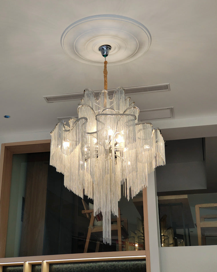 Diff Fringe Tiered Chandelier-DF2079