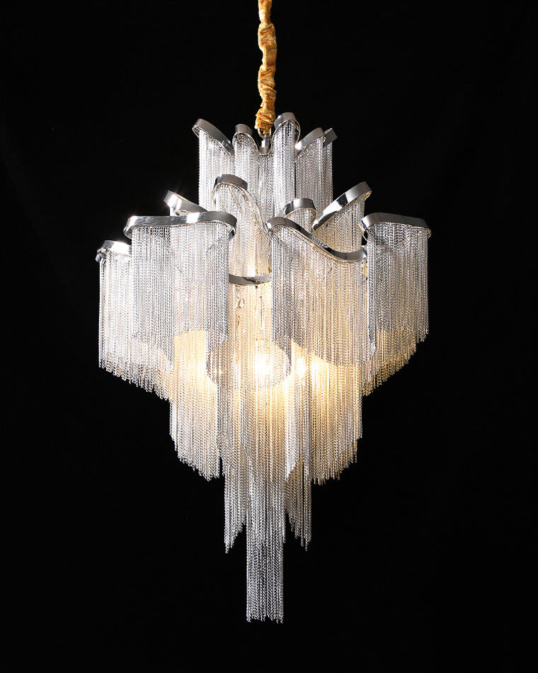 Diff Fringe Tiered Chandelier-DF2079