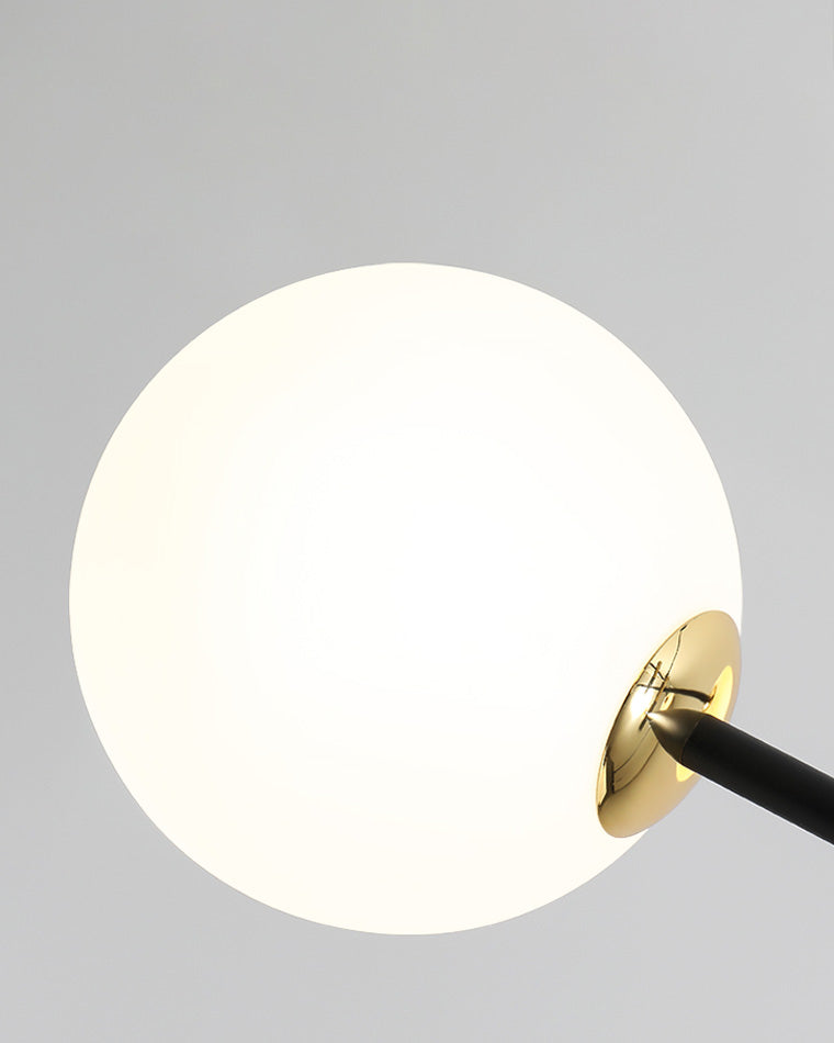 Diff Milk Glass Globe Chandelier-DF2081