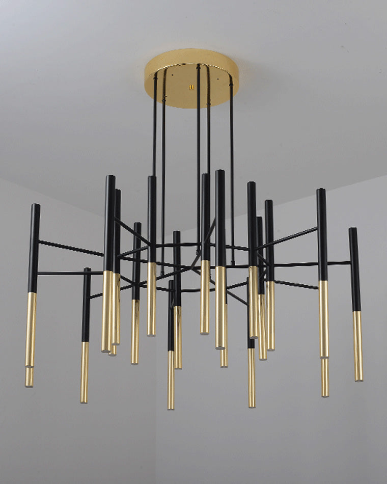 Diff Tube Metal Chandelier-DF2083