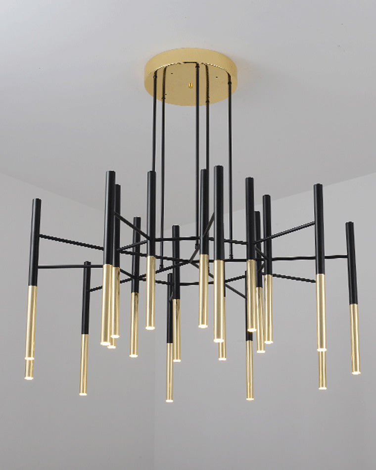 Diff Tube Metal Chandelier-DF2083