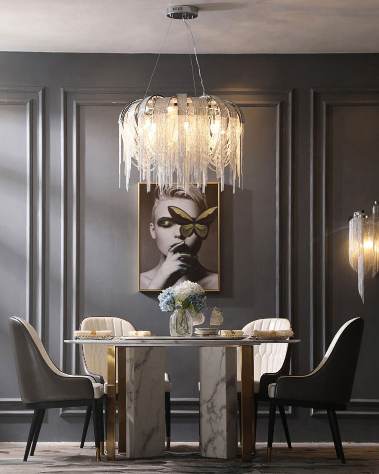 Diff Tassel Round Chandelier-DF2087