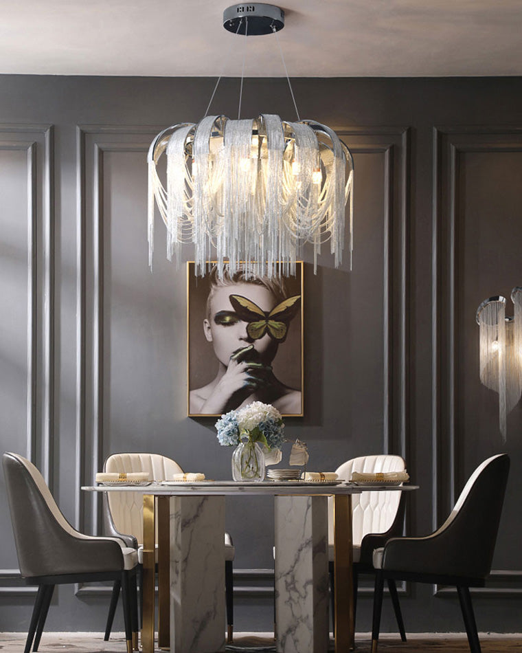 Diff Tassel Round Chandelier-DF2087
