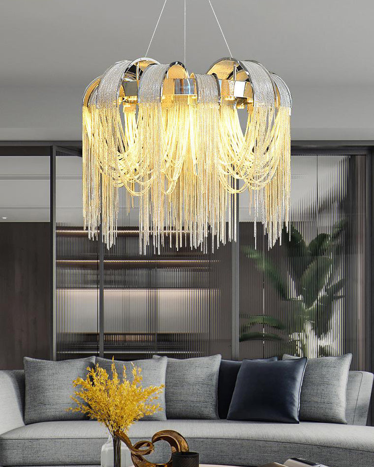Diff Tassel Round Chandelier-DF2087