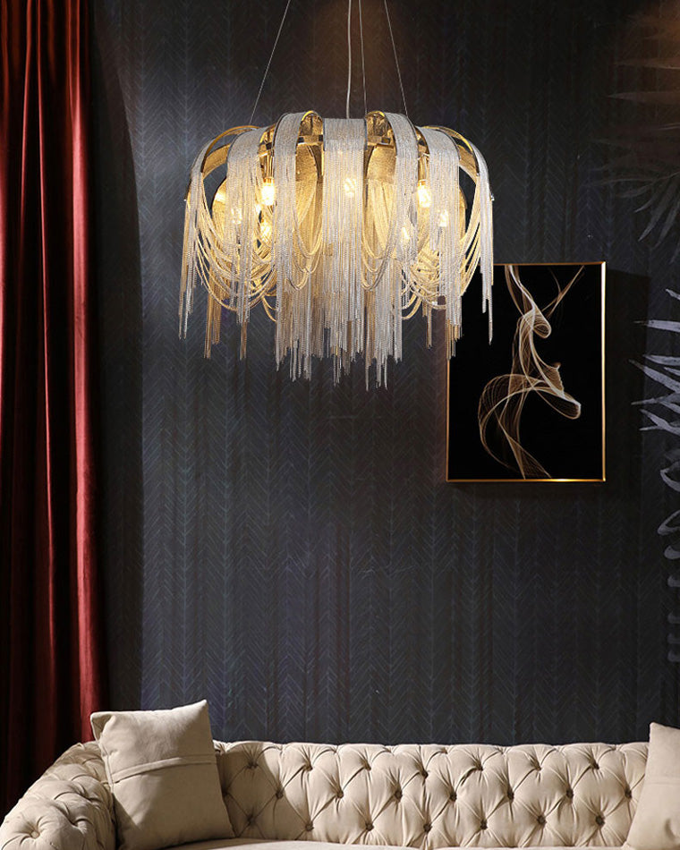 Diff Tassel Round Chandelier-DF2087