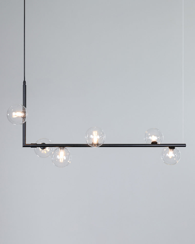 Diff Linear Glass Globe Chandelier-DF2090
