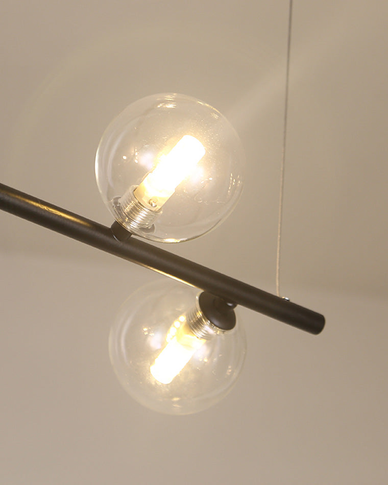 Diff Linear Glass Globe Chandelier-DF2090