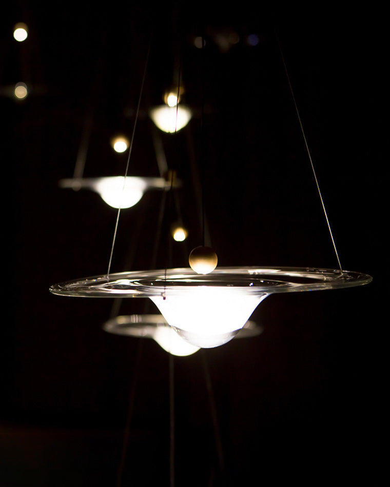 Diff Water Drop Glass Pendant Light-DF2092