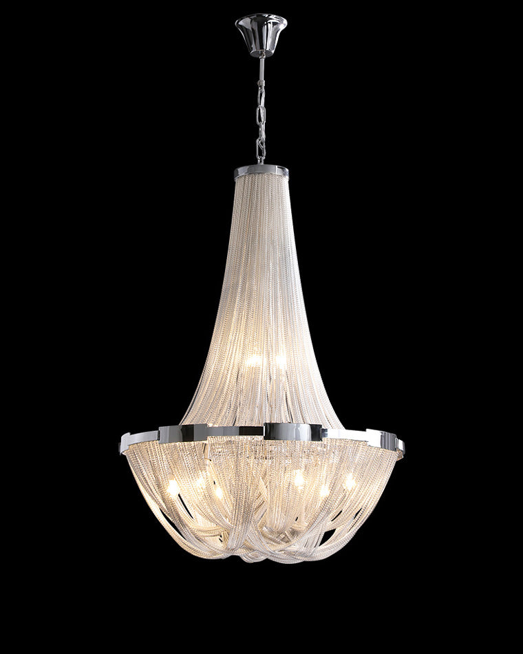 Diff Silver Chain Empire Chandelier-DF2096