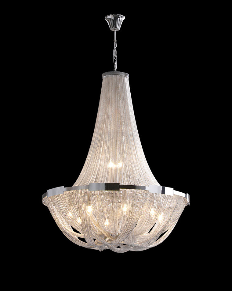 Diff Silver Chain Empire Chandelier-DF2096