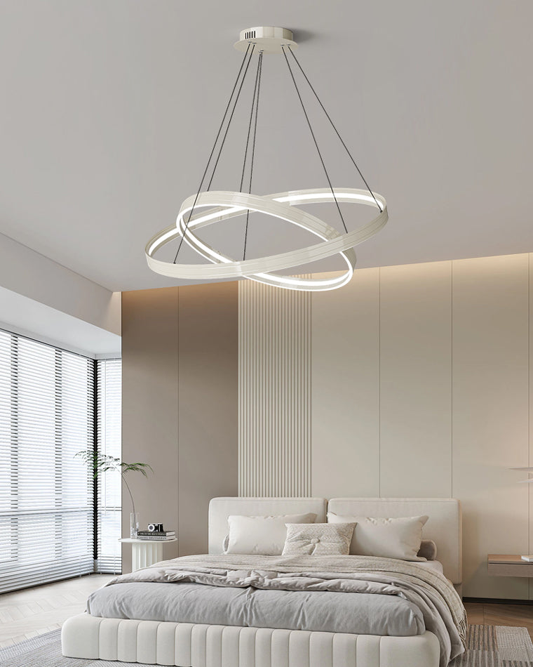 Diff Black Circular Led Chandelier-DF2297