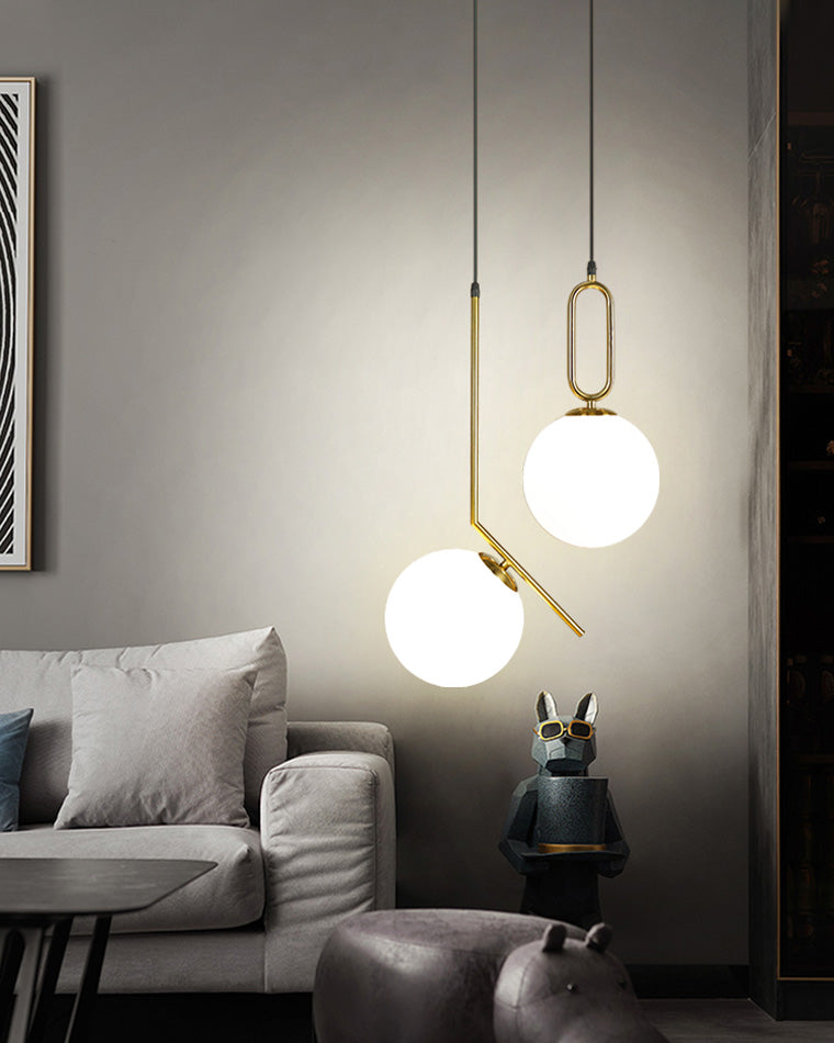Diff Glass Globe Pendant Light-DF2097