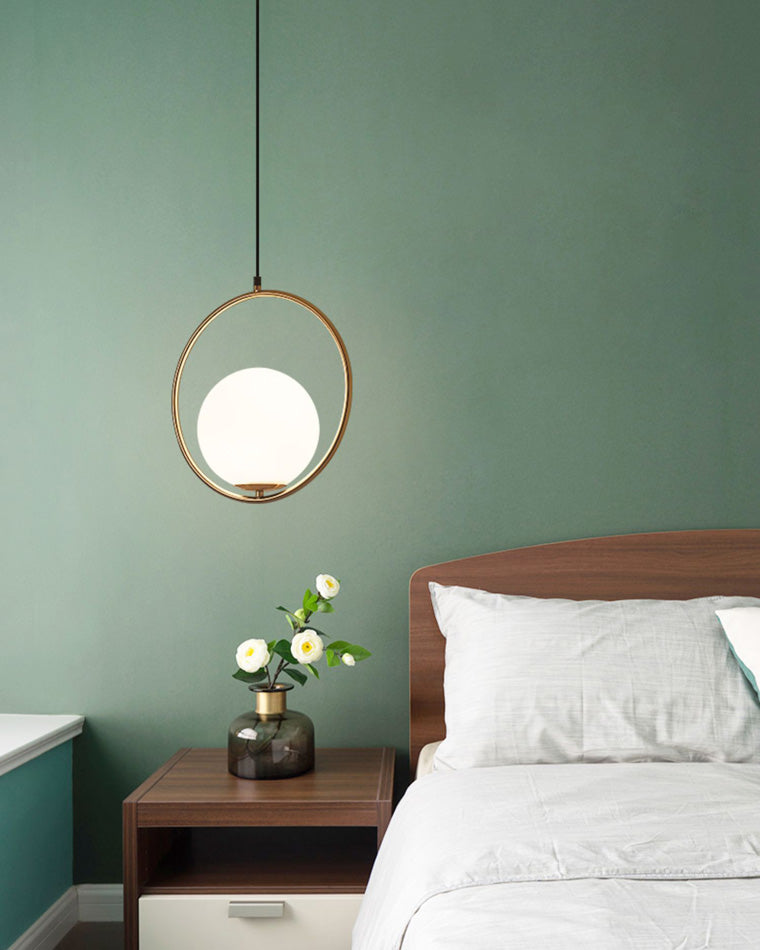 Diff Glass Globe Pendant Light-DF2097