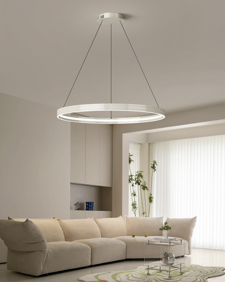 Diff Black Circular Led Chandelier-DF2297