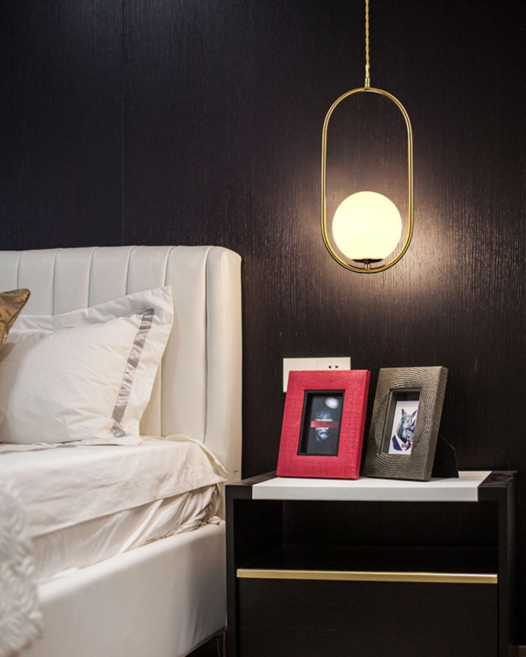 Diff Glass Globe Pendant Light-DF2097