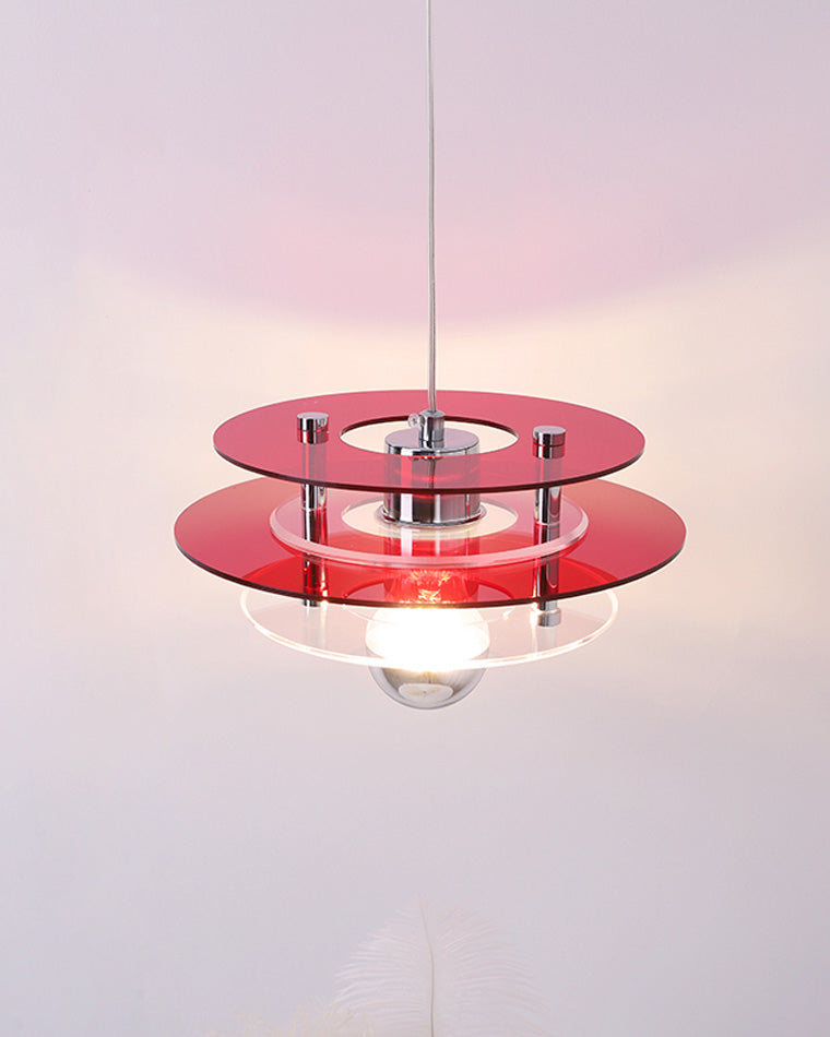 Diff Space Age Flying Saucer Pendant Light-DF2098
