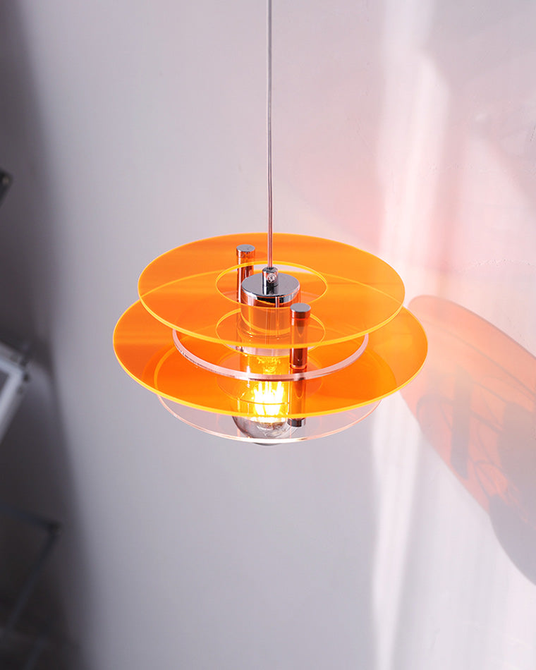 Diff Space Age Flying Saucer Pendant Light-DF2098