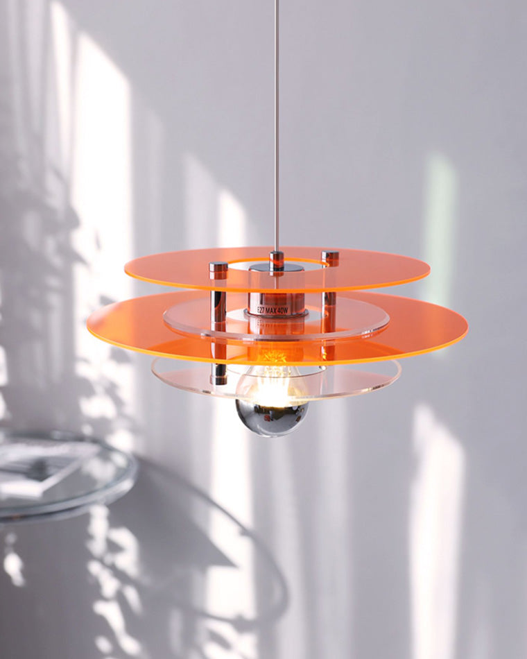 Diff Space Age Flying Saucer Pendant Light-DF2098