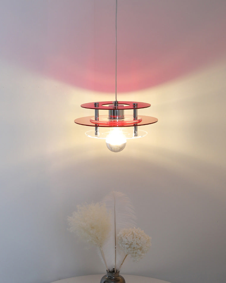 Diff Space Age Flying Saucer Pendant Light-DF2098