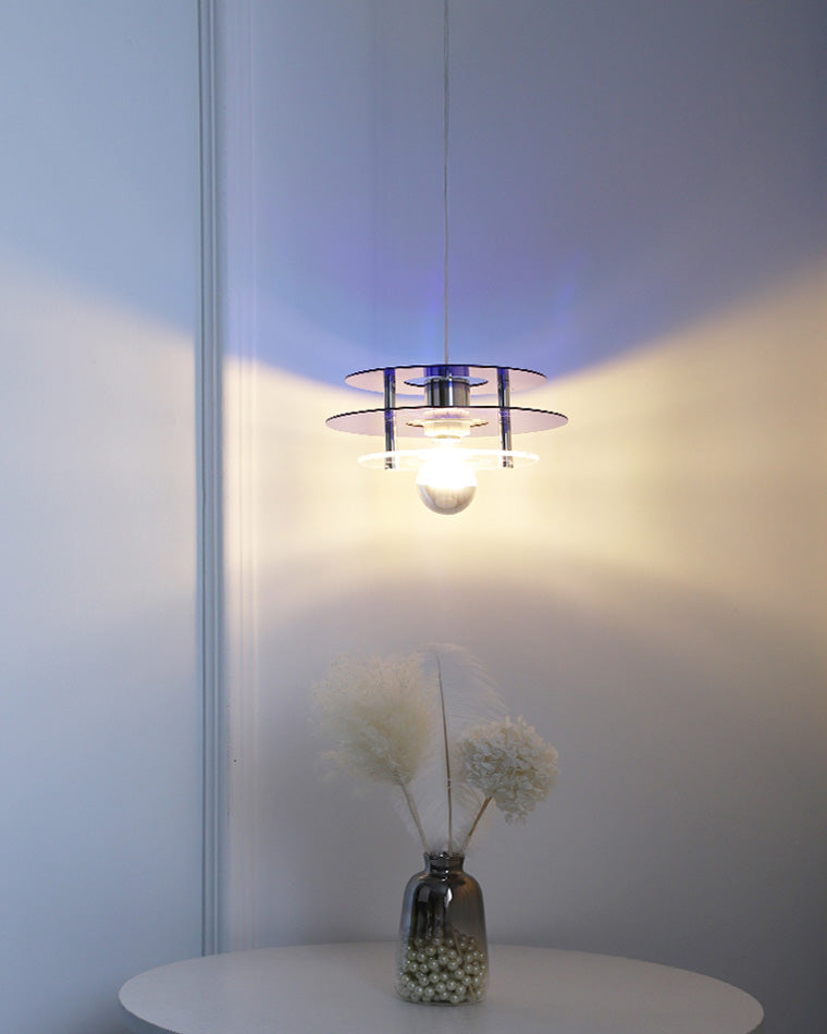 Diff Space Age Flying Saucer Pendant Light-DF2098
