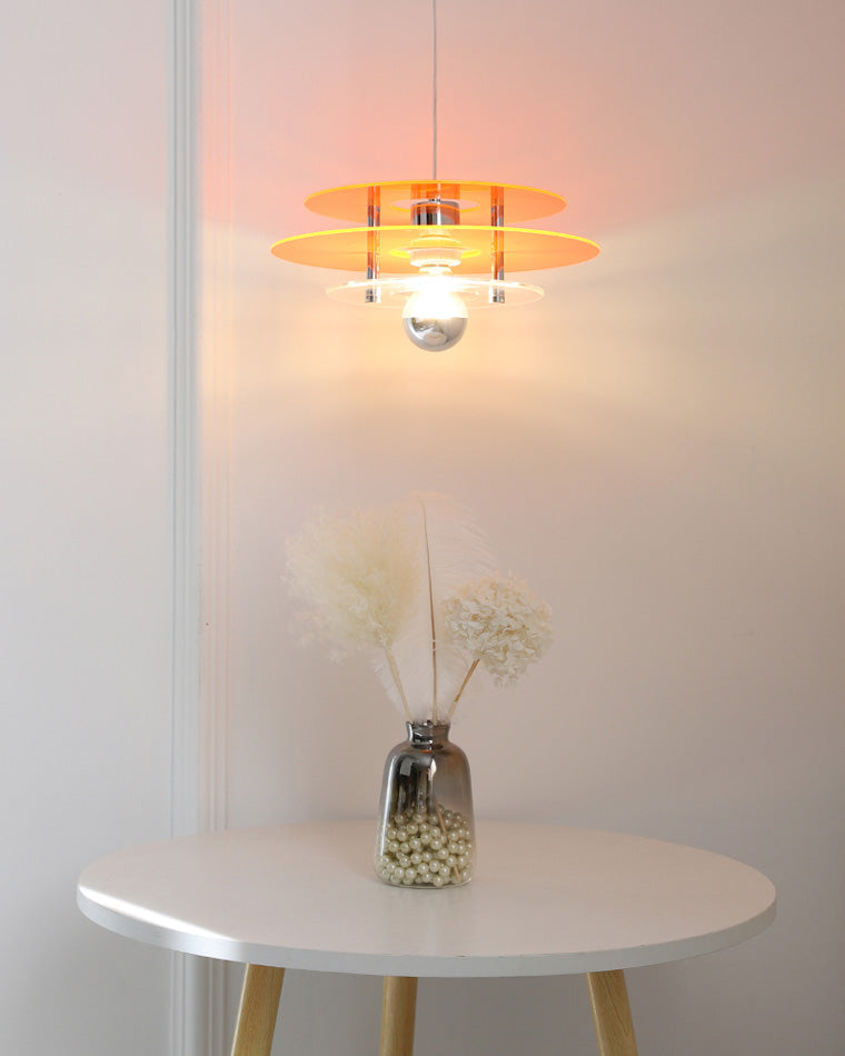 Diff Space Age Flying Saucer Pendant Light-DF2098