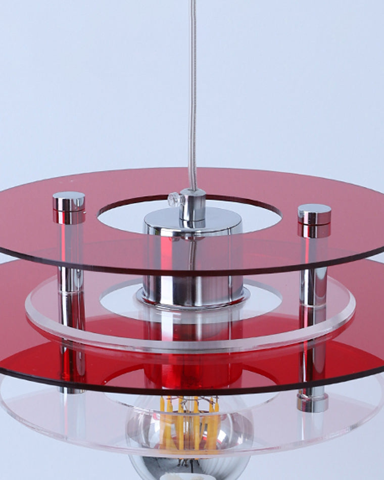 Diff Space Age Flying Saucer Pendant Light-DF2098