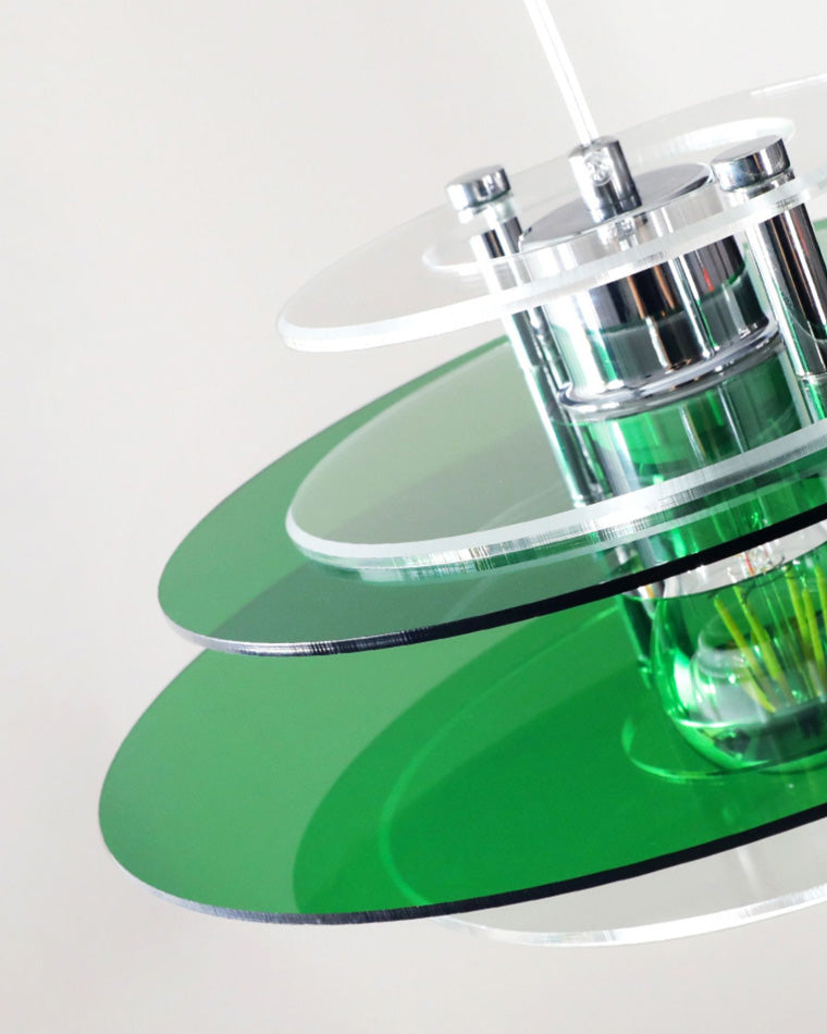 Diff Space Age Flying Saucer Pendant Light-DF2098