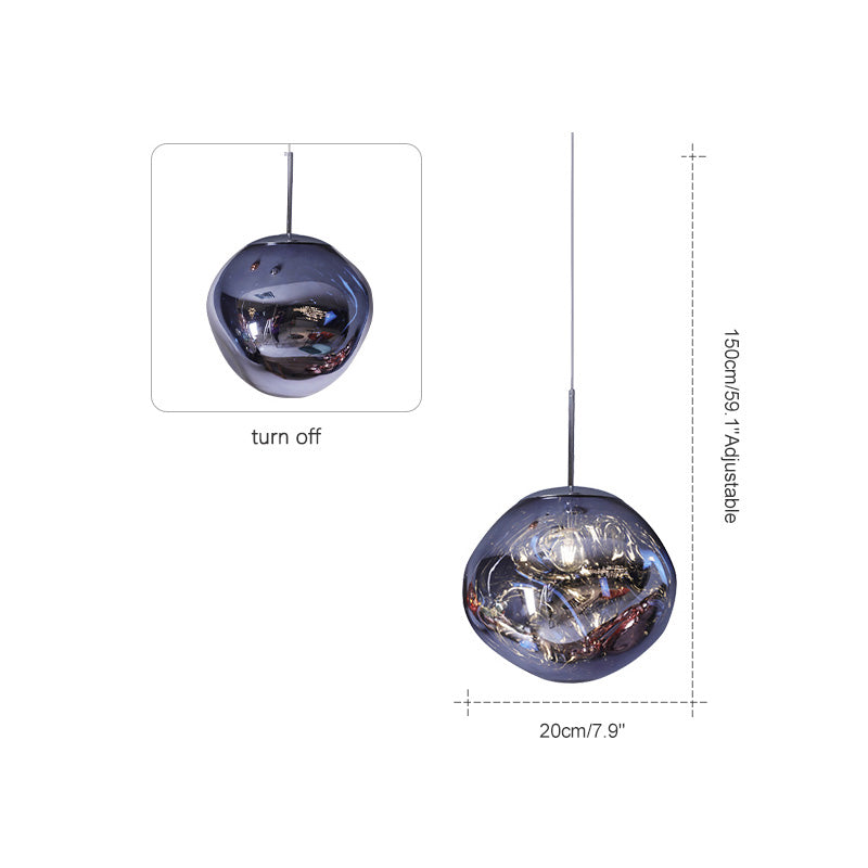 Diff Hanging Lava Melt Pendant Lamp-DF2043