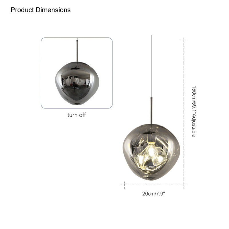 Diff Hanging Lava Melt Pendant Lamp-DF2043
