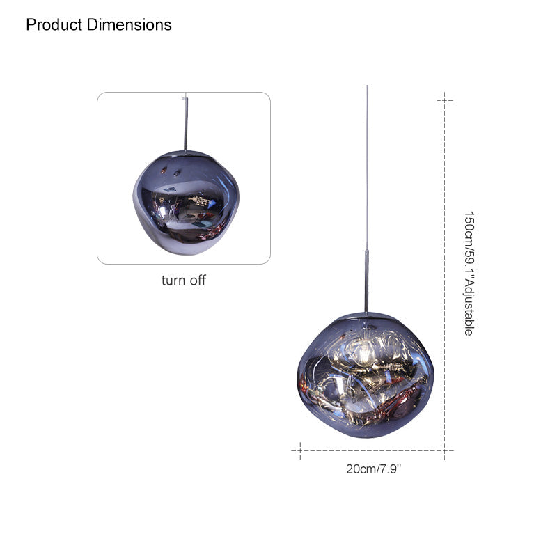 Diff Hanging Lava Melt Pendant Lamp-DF2043