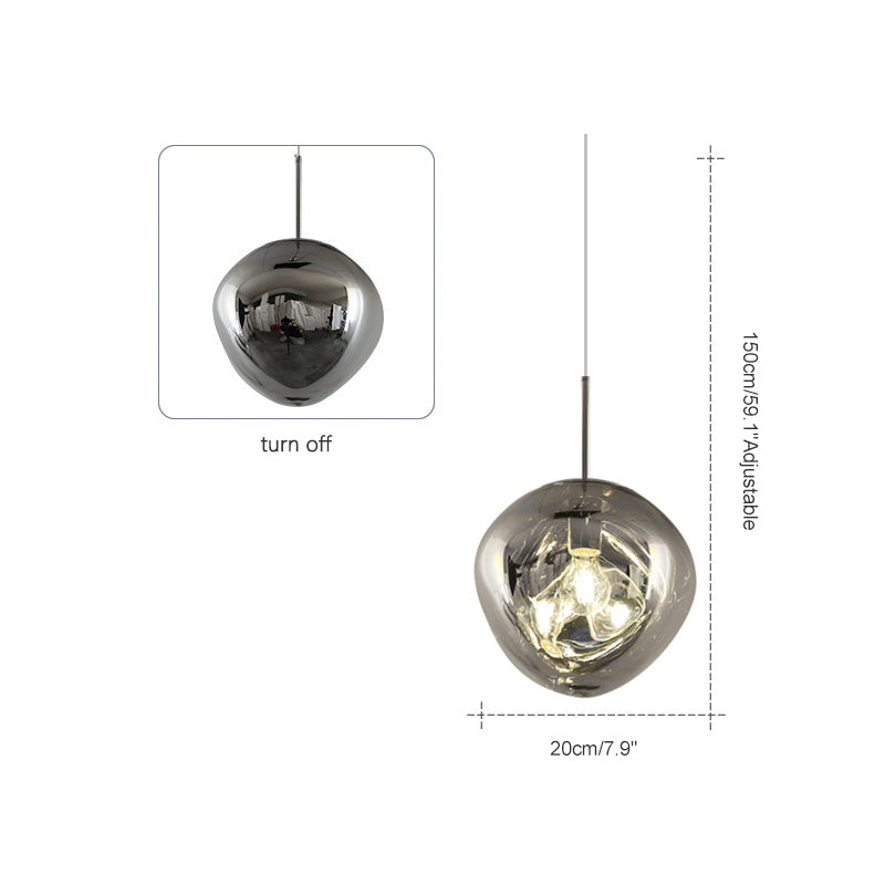 Diff Hanging Lava Melt Pendant Lamp-DF2043