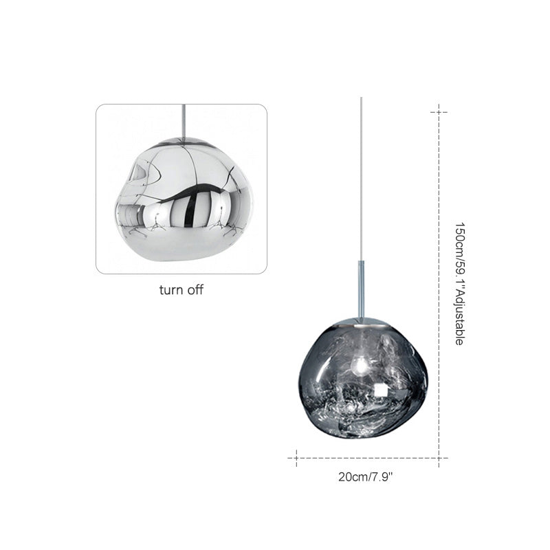 Diff Hanging Lava Melt Pendant Lamp-DF2043
