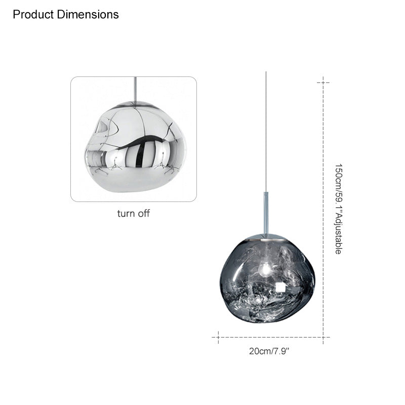 Diff Hanging Lava Melt Pendant Lamp-DF2043